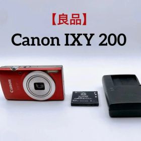 実写有【良品】Canon IXY 200 PC2333 デジタルカメラ赤