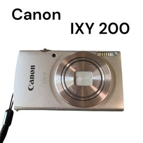 ★【カメラ】Canon IXY200 デジタルカメラ シルバー 充電器付き バッテリー付き 箱付き 動作確認済み
