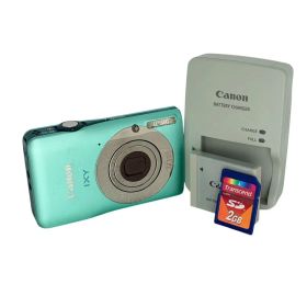 Canon IXY 200F ミントグリーン コンパクトデジタルカメラ 動作品