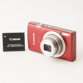 キヤノン Canon IXY 200 レッド 8x ズーム コンパクトデジタルカメラ