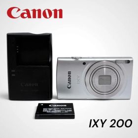 Canon キャノン IXY 200 シルバー コンパクトデジタルカメラ