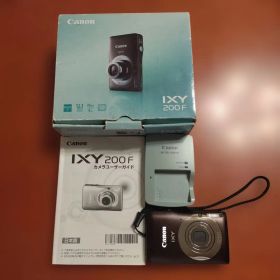 【美品】Canon IXY 200F ブラウン コンパクトデジタルカメラ