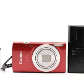 超極上★キヤノン Canon IXY 200 レッド★ストラップ付 #989