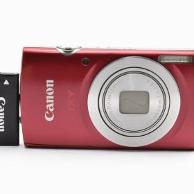 超極上★キャノン Canon IXY 200 レッド★ストラップ付 #639