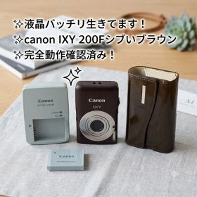✨️他には滅多にない…液晶が生きている希少個体✨️Canon IXY 200F