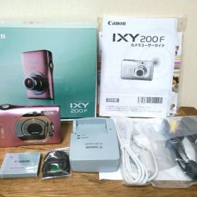 Canon IXY 200F ピンク コンデジ デジカメ キャノン