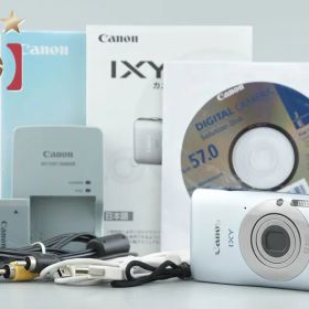 【中古】Canon キヤノン IXY 200F シルバー コンパクトデジタルカメラ 元箱付き