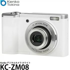 ケンコー・トキナー KC-ZM08 Kenko デジタルカメラ ホワイト 【送料無料】