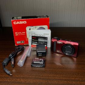 F049 CASIO カシオ デジタルカメラ EXILIM HS EX-ZR300 付属品あり HDR ART 動作品