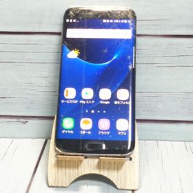 au Galaxy S7 edge SCV33 ブラックオニキス 本体 白ロム [ジャンク] SIMロック解除済み SIMフリー J412585