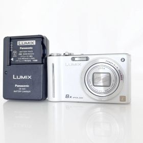 【パナソニック】Panasonic LUMIX DMC-ZX1 ホワイト +バッテリー +充電器 #U868