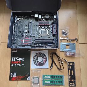 i7-4790K + Z97-PRO GAMER + 16GBメモリ + 水冷