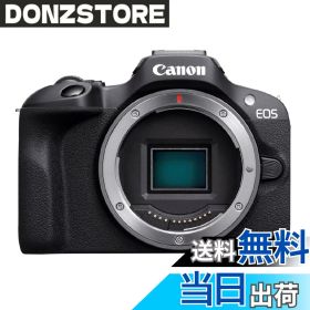 【送料無料】Canon ミラーレス一眼カメラ EOS R100 色：ブラック