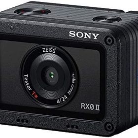 【中古】ソニー / コンパクトデジタルカメラ / ブラック Cyber-shot / RX0II / ブラック / 1.0型積層型CMOSセンサー / 180度チルト可動式液晶モニター / 防水・防塵性能 / 4K動画撮影 / DSC-RX0M2 カメラ 中古 人気 おすすめ 高画質