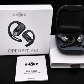 【美品】Shokz OpenFit Air ワイヤレスイヤホン