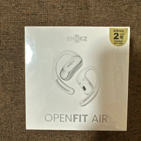 Shokz OPENFIT AIR 本体 ワイヤレスイヤホン White