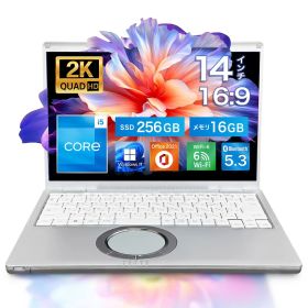 【整備済み品070501】Panasonic Let's note CF-FV1 Core i5-1145G7 16GB SSD256GB 2K液晶 Office2021 バッテリー100% Microsoft 2021 windows11 pro搭載