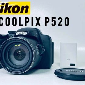 【動作確認済】Nikon COOLPIX P520 超望遠42倍ズーム ブラック