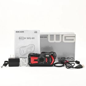 RICOH WG-60 レッド 《箱付き（痛みあり）》