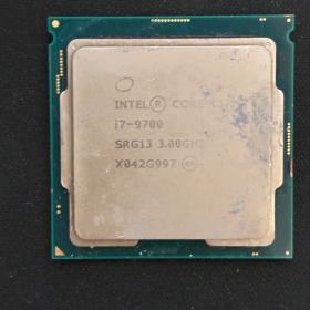 Intel core i7 9700 CPU 【ジャンク】