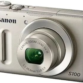 Canon デジタルカメラ PowerShot S100 シルバー PSS100SL 1210万画素 広角24mm 光学5倍ズーム 3.0型TFT液晶カラーモニター