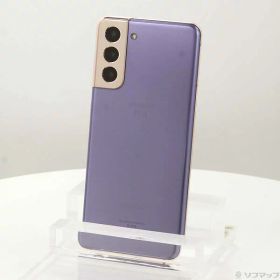【中古】SAMSUNG(サムスン) Galaxy S21 5G 256GB ファントムバイオレット SC-51B docomoロック解除SIMフリー 【348-ud】