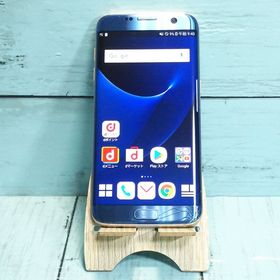 docomo Galaxy S7 edge SC-02H ブルー [訳あり] 531