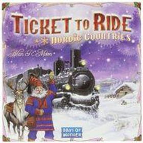【中古】ボードゲーム チケット・トゥ・ライド：北欧の国々 英語版 (Ticket to Ride： Nordic Countries)