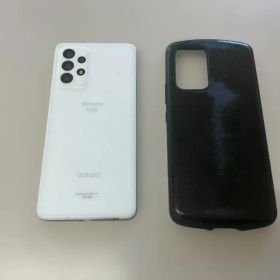 【美品・初期化済】Galaxy A52 5G オーサムホワイト ケース付