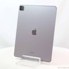 〔中古〕Apple(アップル) iPad Pro 12.9インチ 第6世代 128GB スペースグレイ MP1X3J／A SIMフリー〔377-ud〕