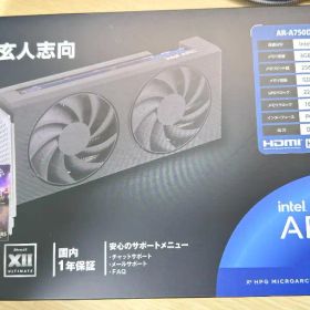 玄人志向 Intel Arc A750 8GB グラフィックボード