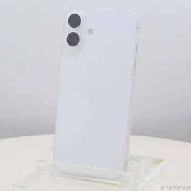 ソフマップ 〔中古品〕 iPhone16 Plus 256GB ホワイト MXVH3J／A SIMフリー【262】