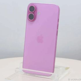 ソフマップ 〔中古品〕 iPhone16 Plus 256GB ピンク MXVJ3J／A SIMフリー【258】