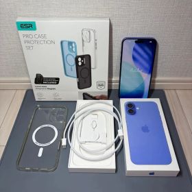 iPhone 16 Plus 256GB ウルトラマリン SIMフリー キズ有り