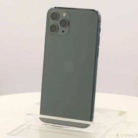 ソフマップ 〔中古品〕 iPhone11 Pro 256GB ミッドナイトグリーン MWCC2J／A SIMフリー【262】