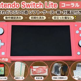 Nintendo Switch Lite コーラル 本体 箱・付属品完