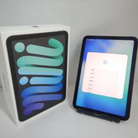 【埼玉発1233】Apple iPad mini 6 Cellular 64GB A2568 スペースグレイ 付属品完備