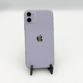 【バッテリー66％】iPhone 11 64GB パープル au