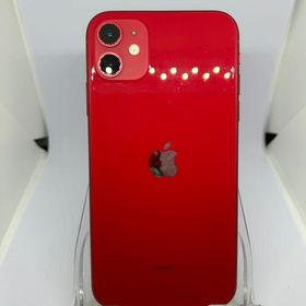 ●SIMフリー iPhone11 256GB レッド バッテリー83%