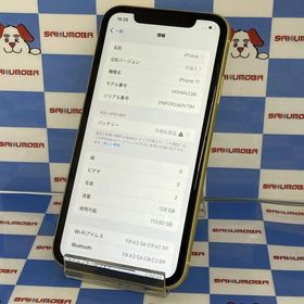 iPhone11 128GB イエロー MWM42J/A docomo版SIMフリージャンク品