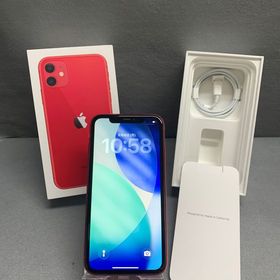 超美品 国内版 SIMフリー iPhone11 64GB レッド色