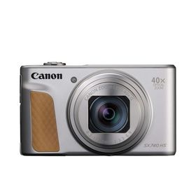 Canon コンパクトデジタルカメラ PowerShot SX740 HS シルバー 光学40倍ズーム/4K動画/Wi-Fi対応 PSSX740HSSL