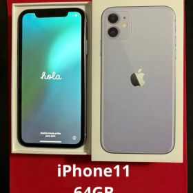 Apple iPhone 11 64GB ラベンダー 箱付き