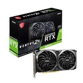 〔中古〕MSI(エムエスアイ) GeForce RTX 3060 Ti VENTUS 2X 8G OCV1 LHR〔297-ud〕