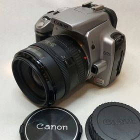 動作確認済 Canon EOS Kiss Digital N レンズセット 銀