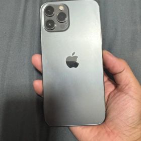 Apple iPhone 12PROMAX 128GB ブラック 本体