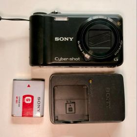【純正充電器付】SONY Cyber-shot DSC-HX5V ブラック 不動