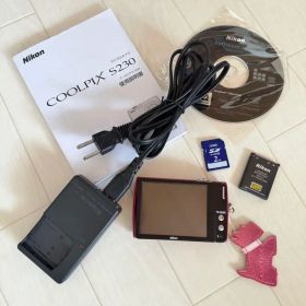 【すぐに使える】Nikon COOLPIX S230 ローズレッド