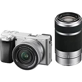 SONY(ソニー) α6400 ミラーレス一眼カメラ シルバー ILCE-6400X SQ ［ズームレンズ+ズームレンズ］ ILCE6400XSQ [代引不可]