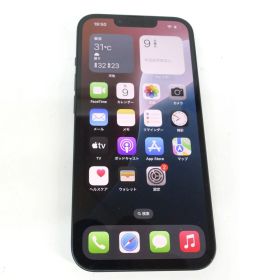 iPhone 13 128GB ミッドナイト MLNC3J/A バッテリー最大容量：100％ 本体のみ ※中古/利用○